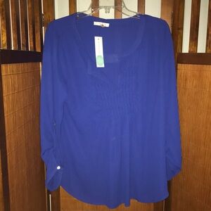 Skies Are Blue Shirt L NWT